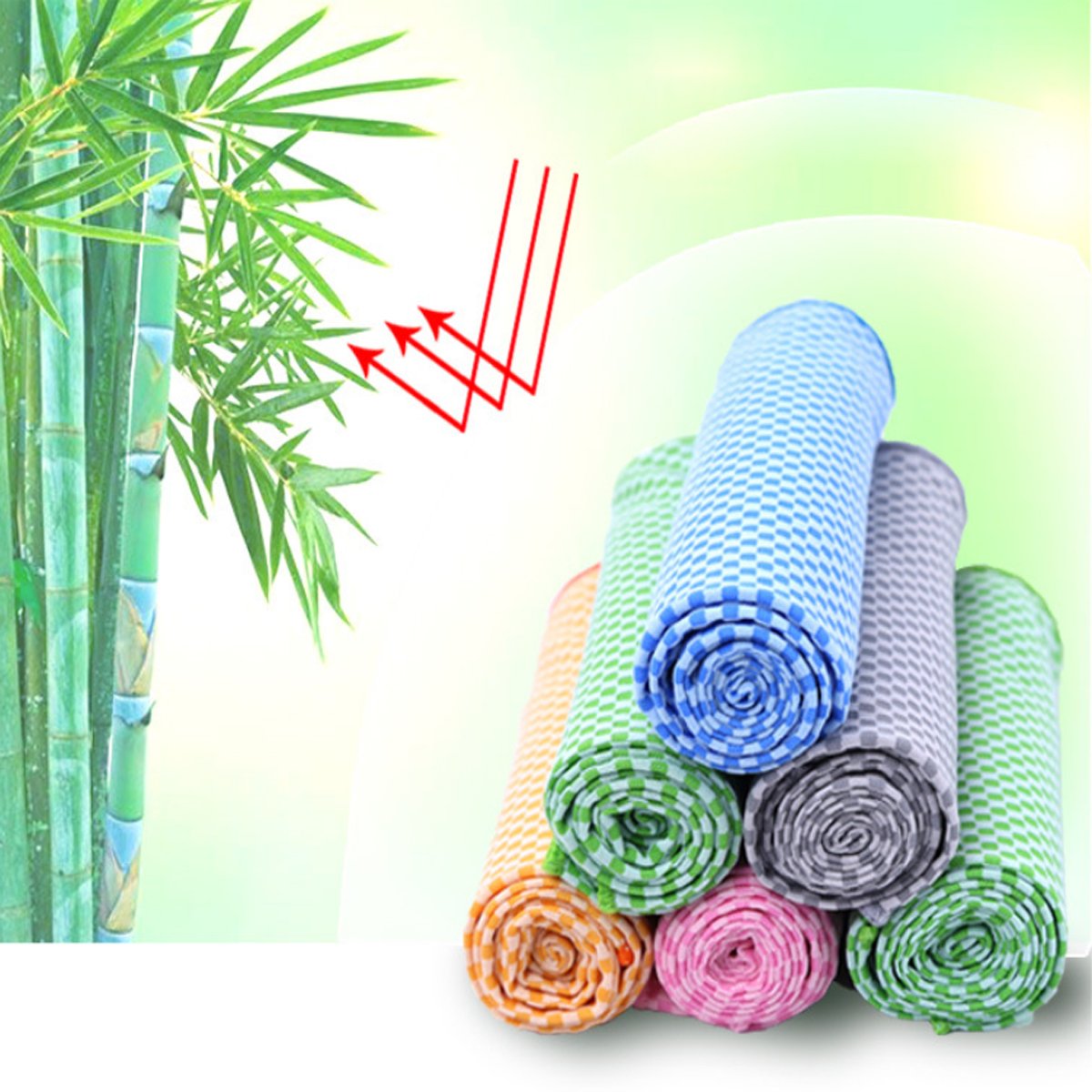 Natura Super Cool Bamboo Towel